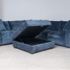 kelton fabric corner sofa + ottoman