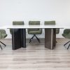 tulip dining table + 8 tonic chairs