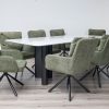 tulip dining table + 8 tonic chairs