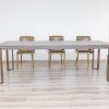 walton dining table + 8 dakar chairs