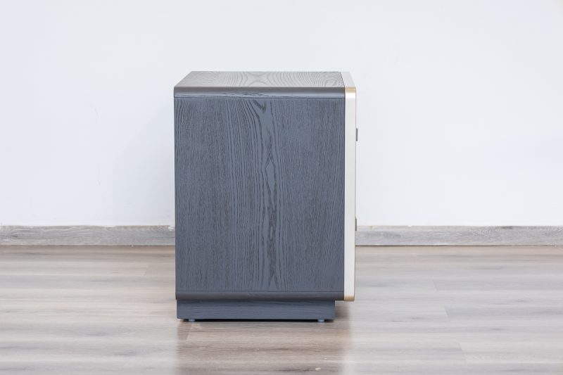 walton king bed + 2 nightstands