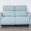 quin 7 seater electric fabric recliner sofa (3+2+1+1)