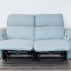 quin 7 seater electric fabric recliner sofa (3+2+1+1)