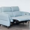 quin 7 seater electric fabric recliner sofa (3+2+1+1)