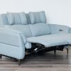 quin 7 seater electric fabric recliner sofa (3+2+1+1)