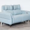 quin 7 seater electric fabric recliner sofa (3+2+1+1)