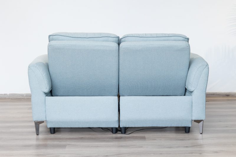 quin 7 seater electric fabric recliner sofa (3+2+1+1)