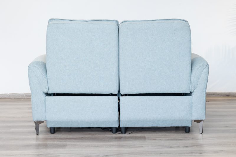 quin 7 seater electric fabric recliner sofa (3+2+1+1)