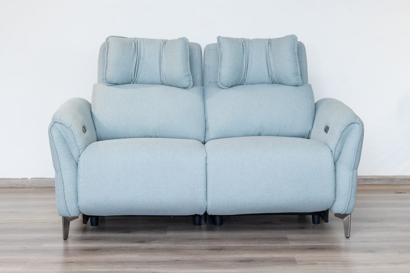 quin 7 seater electric fabric recliner sofa (3+2+1+1)