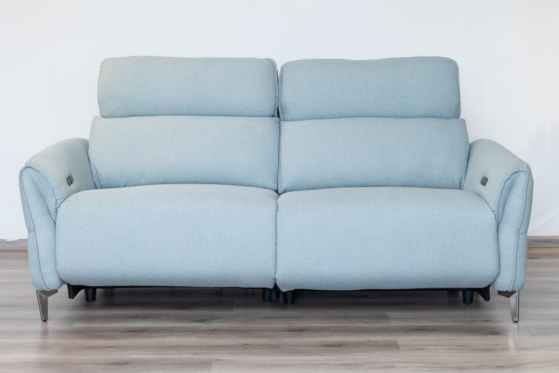 quin 7 seater electric fabric recliner sofa (3+2+1+1)