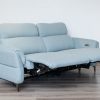 quin 7 seater electric fabric recliner sofa (3+2+1+1)