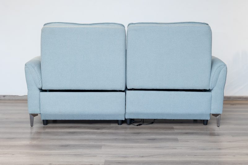 quin 7 seater electric fabric recliner sofa (3+2+1+1)