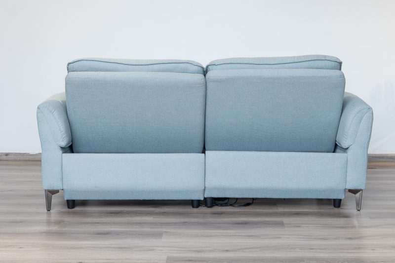 quin 7 seater electric fabric recliner sofa (3+2+1+1)