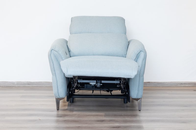 quin 7 seater electric fabric recliner sofa (3+2+1+1)