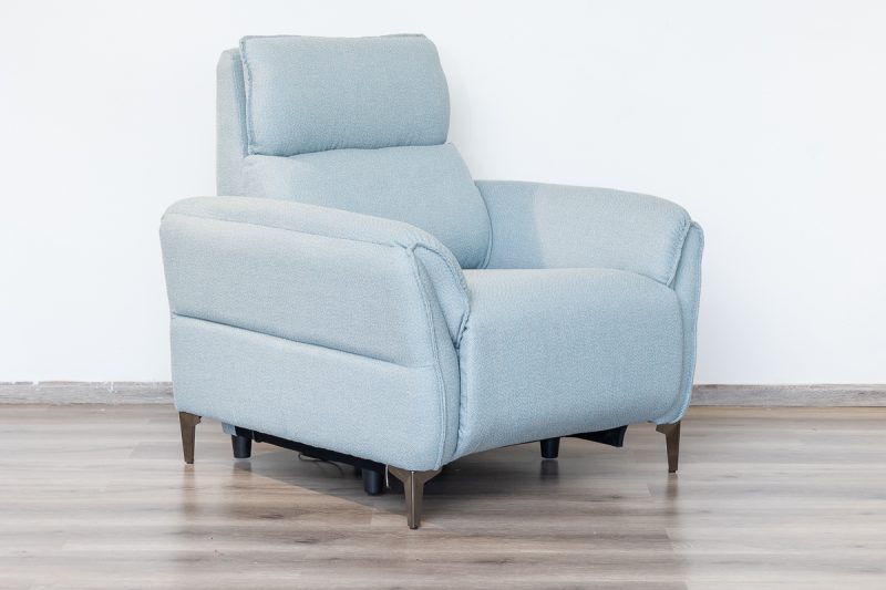 quin 7 seater electric fabric recliner sofa (3+2+1+1)