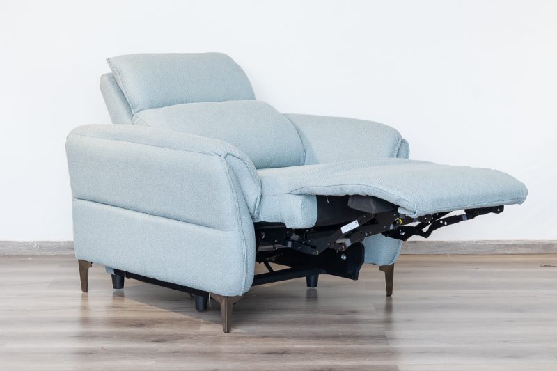 quin 7 seater electric fabric recliner sofa (3+2+1+1)