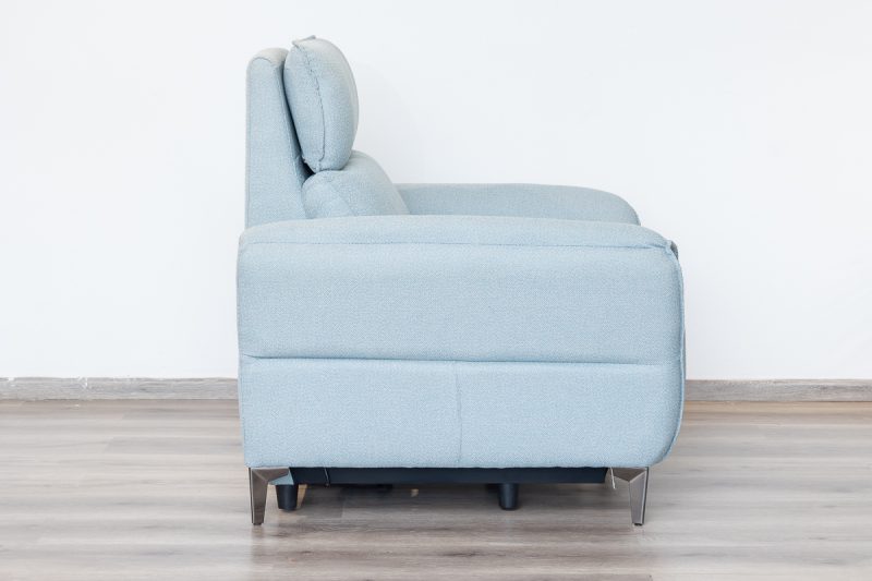 quin 7 seater electric fabric recliner sofa (3+2+1+1)