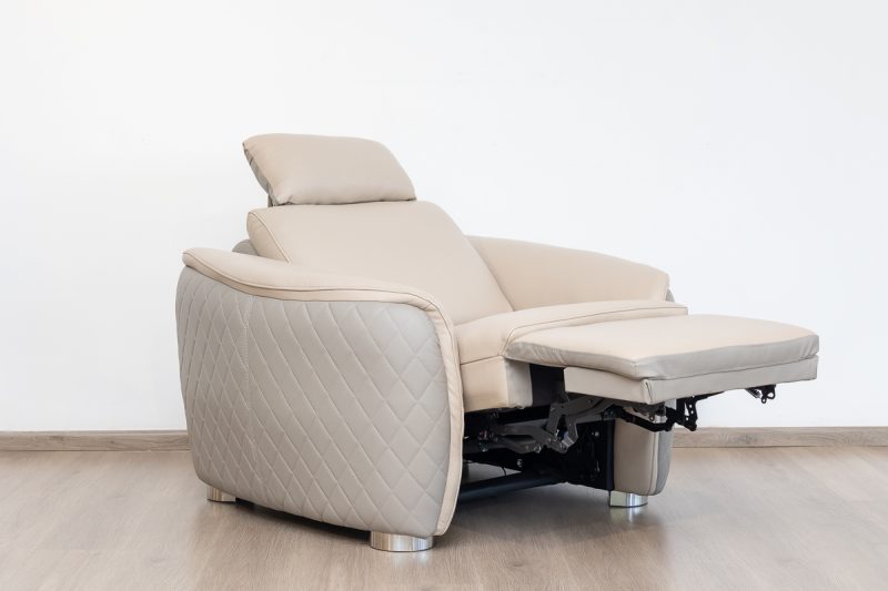 trico 7 seater electric leather recliner (3+2+1+1)