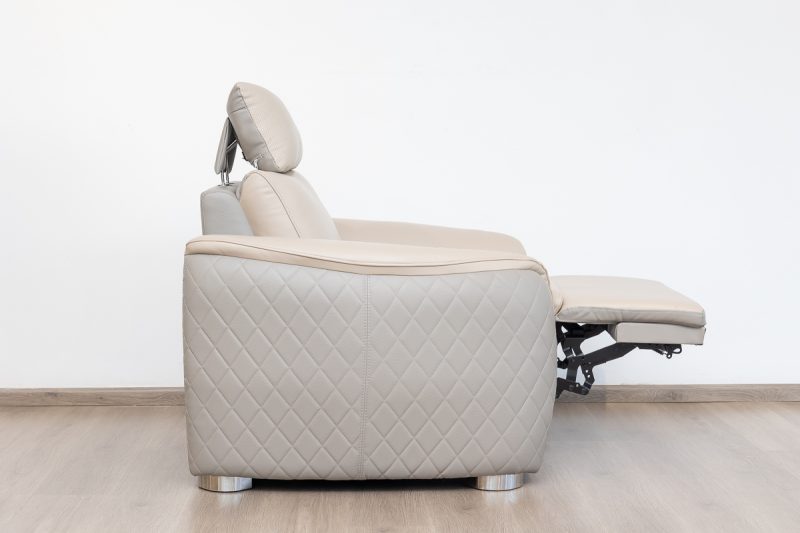 trico 7 seater electric leather recliner (3+2+1+1)