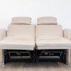 trico 7 seater electric leather recliner (3+2+1+1)