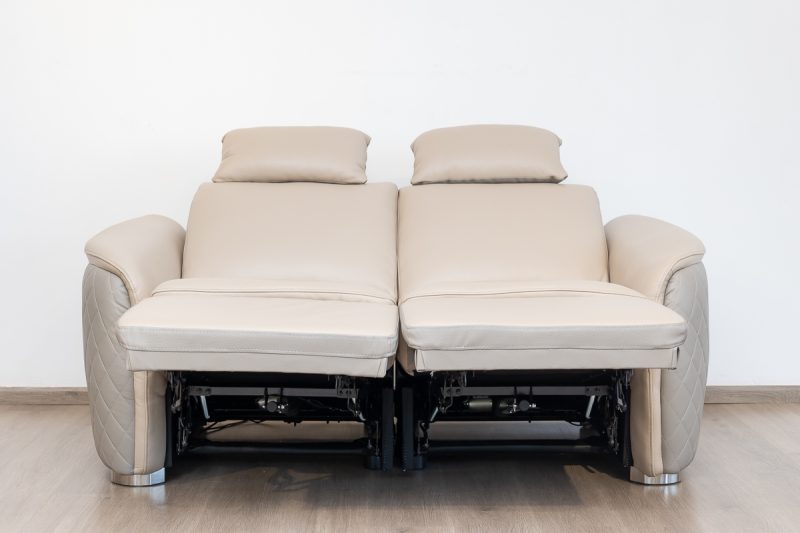 trico 7 seater electric leather recliner (3+2+1+1)