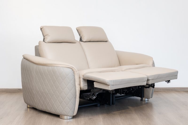 trico 7 seater electric leather recliner (3+2+1+1)