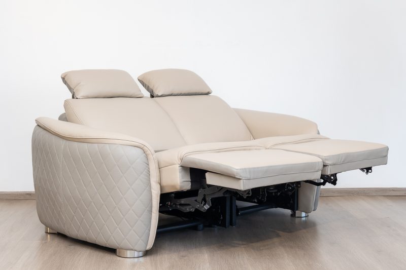 trico 7 seater electric leather recliner (3+2+1+1)