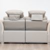 trico 7 seater electric leather recliner (3+2+1+1)