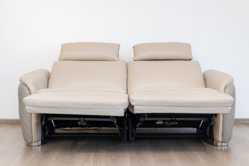 trico 7 seater electric leather recliner (3+2+1+1)