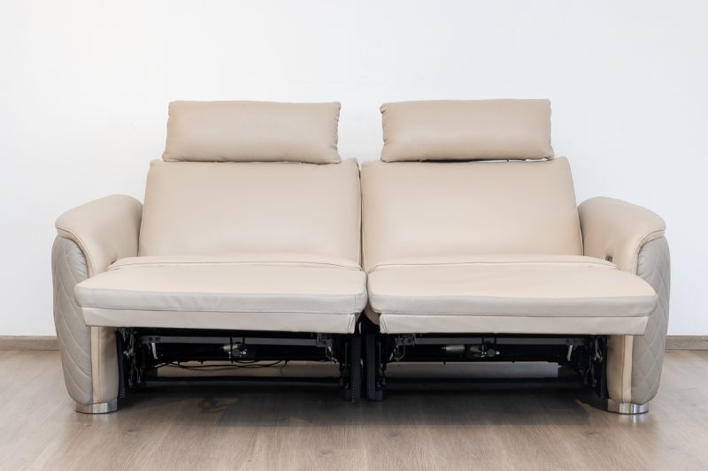trico 7 seater electric leather recliner (3+2+1+1)