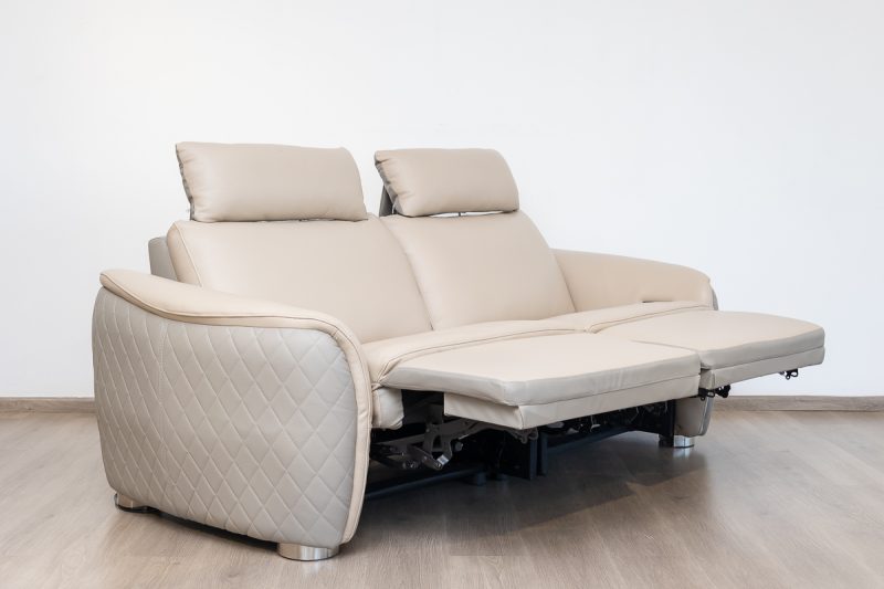 trico 7 seater electric leather recliner (3+2+1+1)