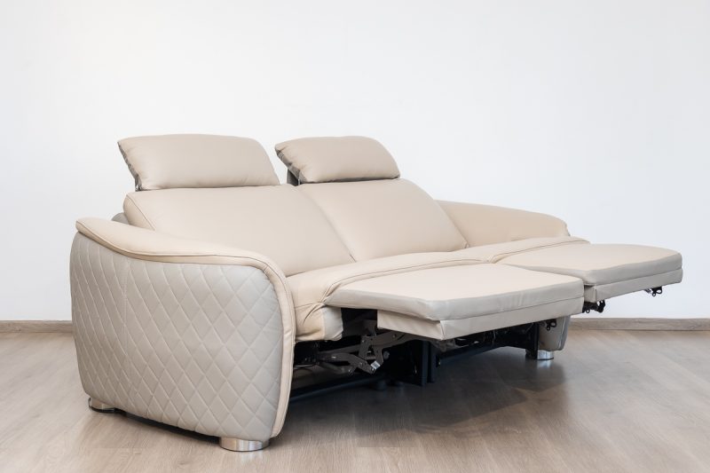 trico 7 seater electric leather recliner (3+2+1+1)