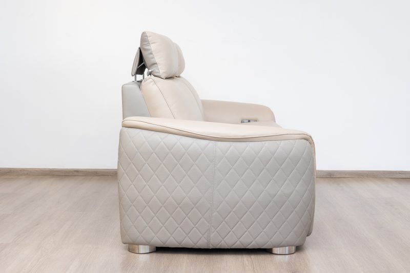 trico 7 seater electric leather recliner (3+2+1+1)