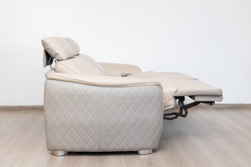 trico 7 seater electric leather recliner (3+2+1+1)