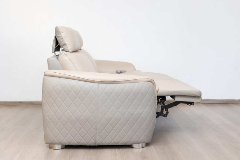 trico 7 seater electric leather recliner (3+2+1+1)