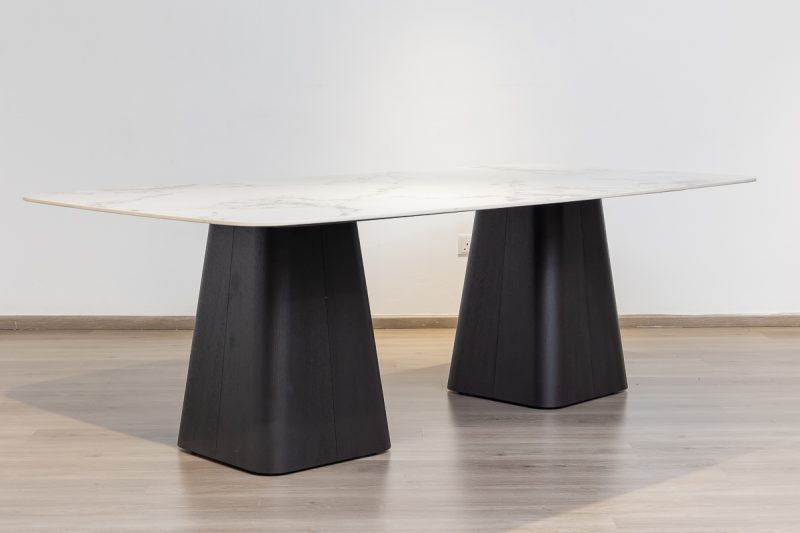 pandora dining table + 8 wingate chairs