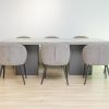 ascott dining table + 8 marisol chairs