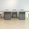 ascott dining table + 8 marisol chairs