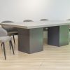 ascott dining table + 8 marisol chairs