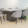 ascott dining table + 8 marisol chairs