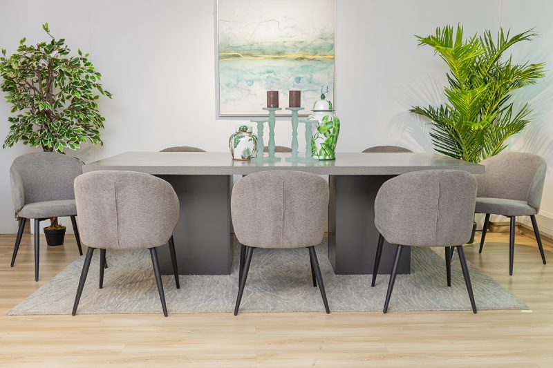 ASCOTT Dining Table + 8 Marisol Chairs 28 ascott dining table + 8 marisol chairs