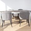 basalto dining table + 6 marisol chairs