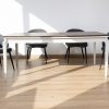 basalto dining table + 6 marisol chairs