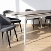 basalto dining table + 6 marisol chairs