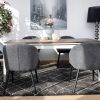 basalto dining table + 6 marisol chairs