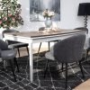 basalto dining table + 6 marisol chairs