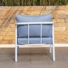 ibiza 4 seater outdoor sofa (2+1+1)+ coffee table + end table