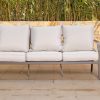 meadow 5 seater outdoor sofa (3+1+1) + coffee table