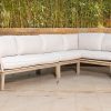 macau outdoor corner sofa + coffee table