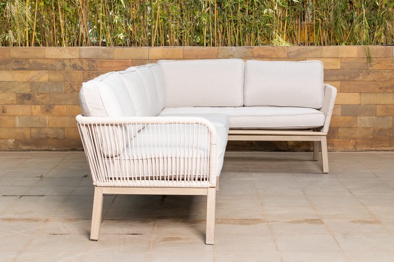 macau outdoor corner sofa + coffee table